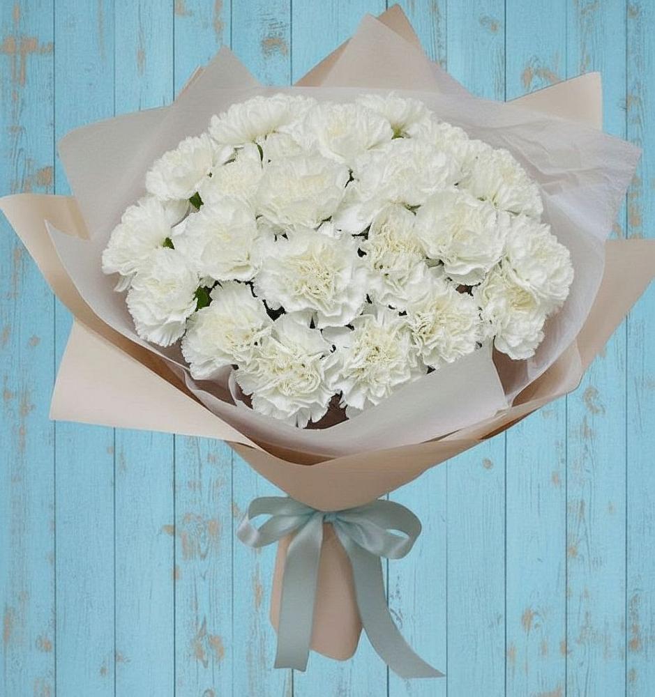 Букет цветов из: Гвоздики в Цоци-Юрте