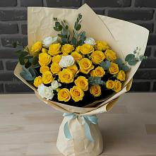 Букет цветов из:  Розы в Цоци-Юрте