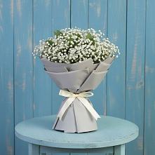 Букет цветов из:  Гипсофила в Цоци-Юрте