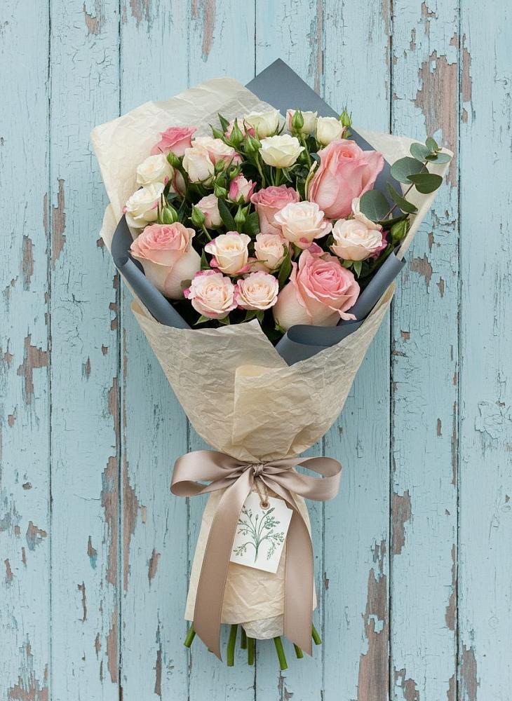 Букет цветов из: Розы в Цоци-Юрте