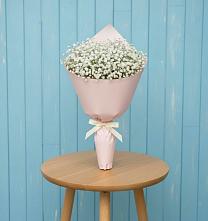 Букет цветов из:  Гипсофила в Цоци-Юрте