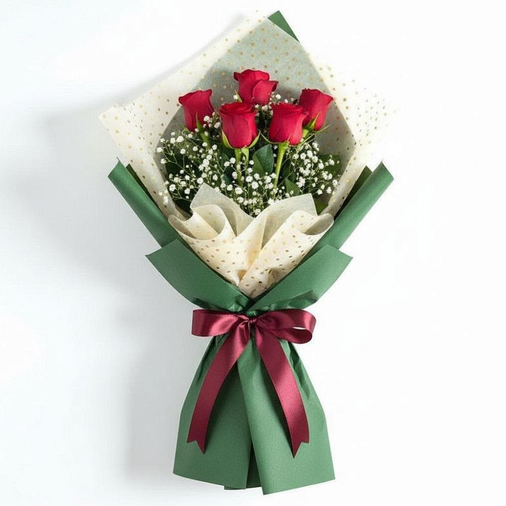 Букет цветов из: Розы в Цоци-Юрте