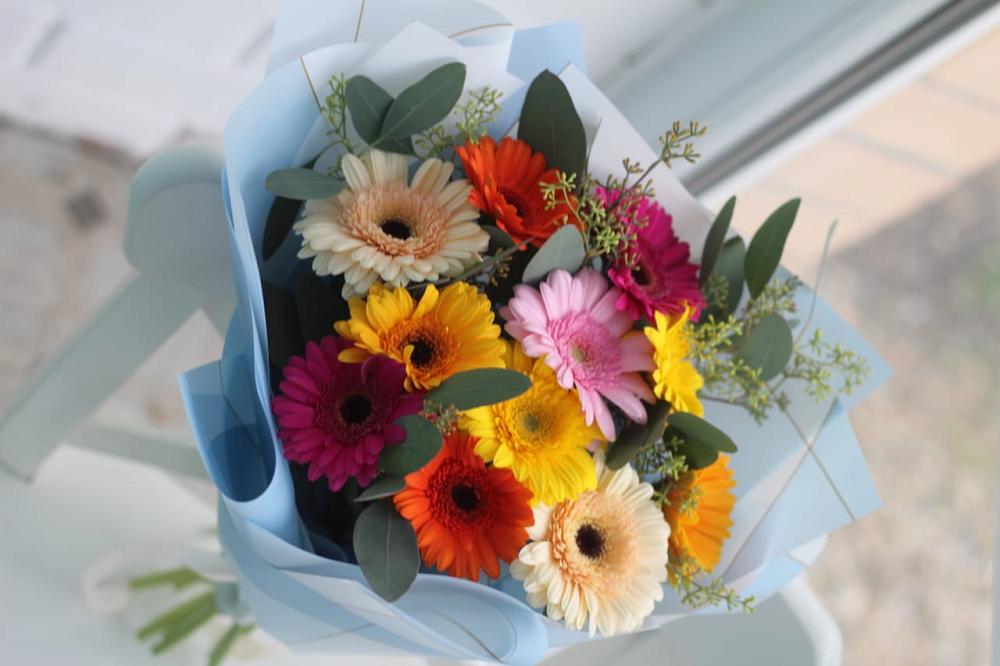 Букет цветов из: Герберы в Цоци-Юрте