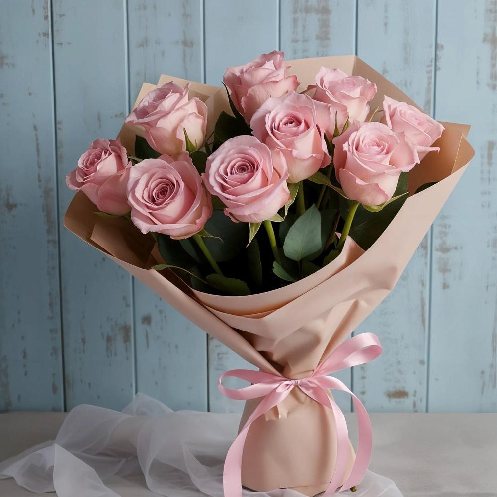 Букет цветов из: Розы в Цоци-Юрте