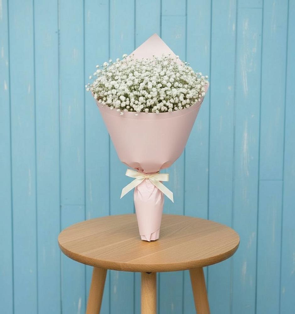 Букет цветов из: Гипсофила в Цоци-Юрте