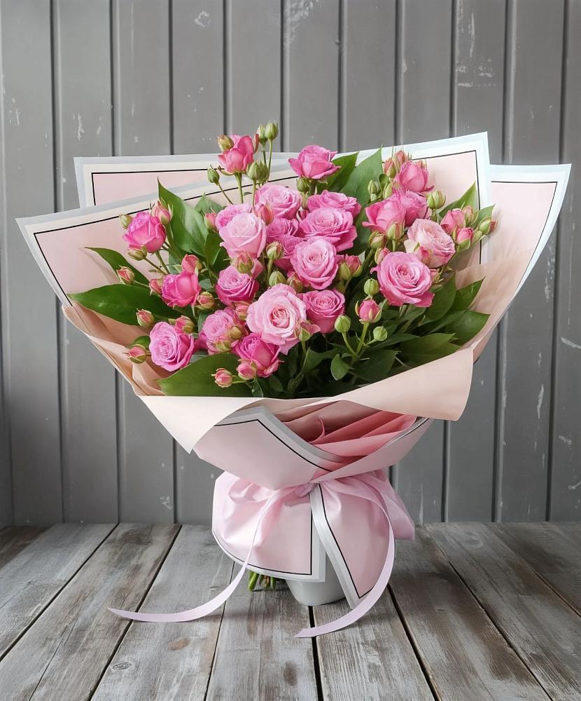 Букет Розовый кустик в Цоци-Юрте