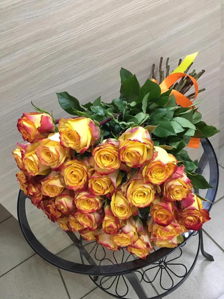 Букет Желтые розы в Цоци-Юрте