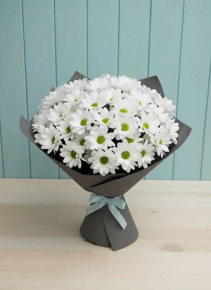 Букет цветов из: Хризантемы в Цоци-Юрте
