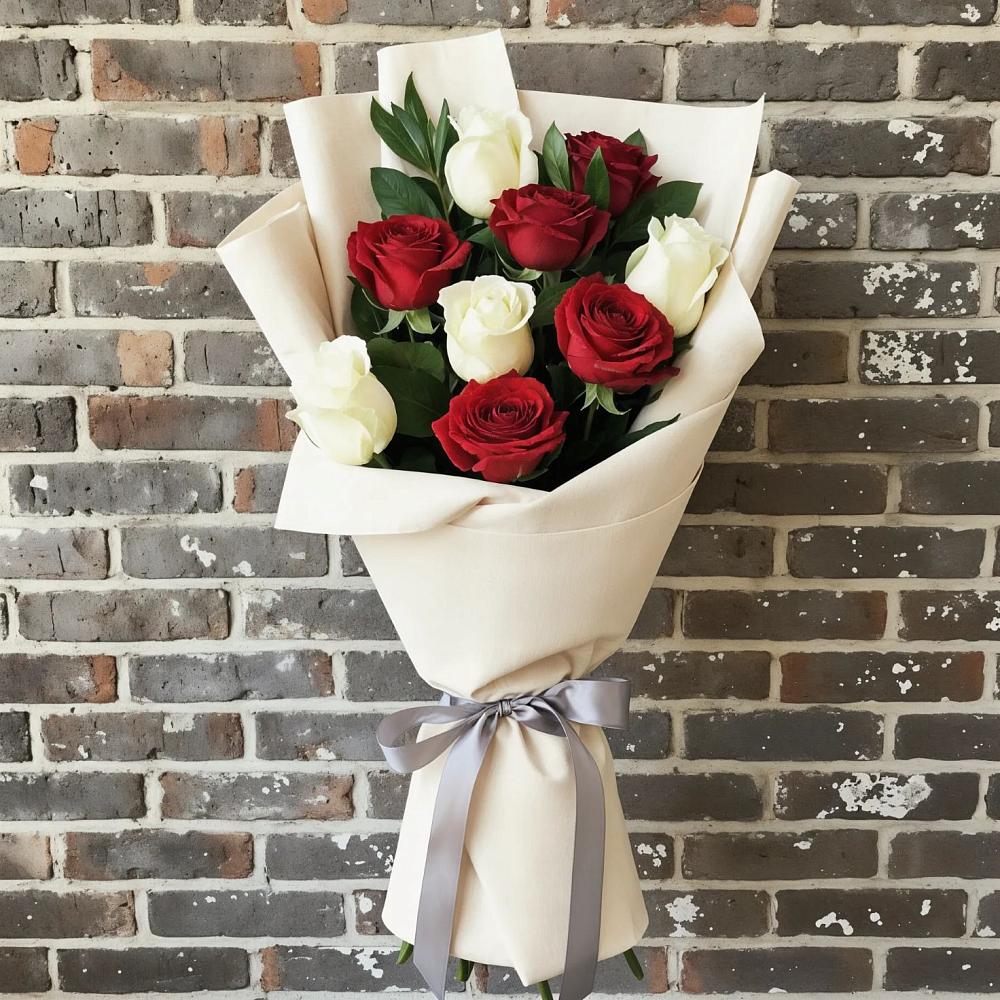 Букет цветов из: Розы в Цоци-Юрте