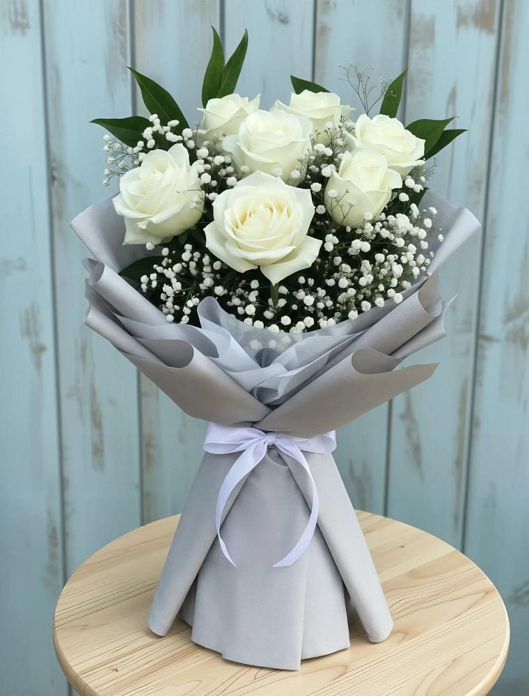 Букет цветов из: Розы в Цоци-Юрте