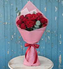 Букет цветов из:  Розы в Цоци-Юрте