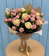 Букет цветов из:  Розы в Цоци-Юрте