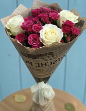 Букет цветов из:  Розы в Цоци-Юрте