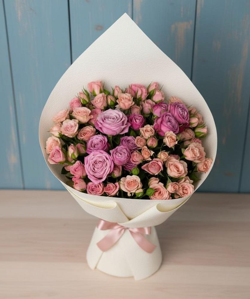 Букет цветов из: Розы в Цоци-Юрте