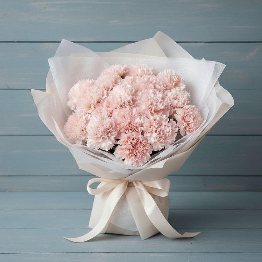 Букет цветов из: Гвоздики в Цоци-Юрте