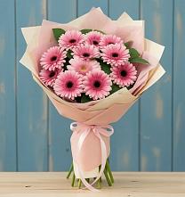 Букет цветов из:  Герберы в Цоци-Юрте